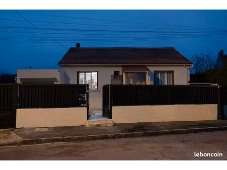 maison plain-pied sans travaux - sous-sol-total - 3 chambres - mitry-mory ( mitry-le-neuf 