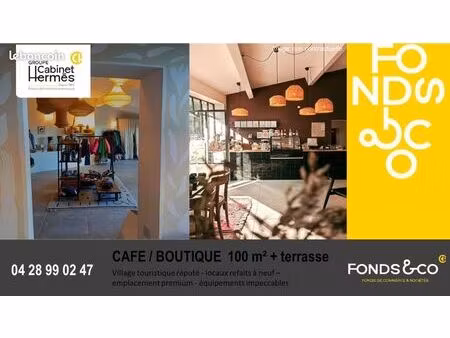 fonds de commerce salon de thé 98 m²