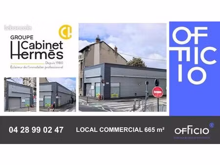 local commercial 665 m²