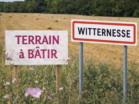 terrain à bâtir – witternesse – dès 39 900