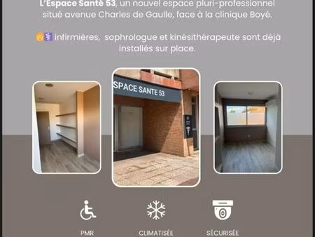 cabinet paramédical à louer – espace santé 53 – centre-ville de montauban