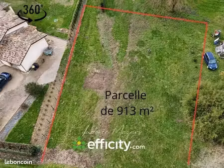 terrain 913 m² barry d islemade