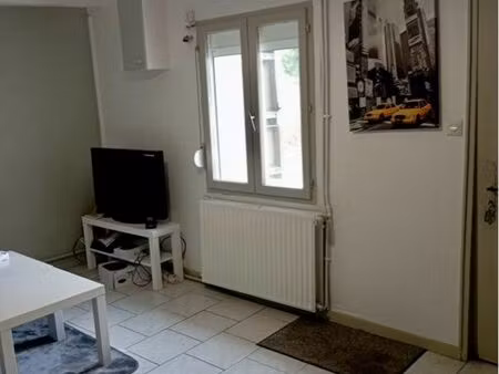 appartement 24m2 avec jardin - en direct sans agence