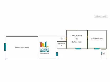 immeuble 6 pièces 122 m²
