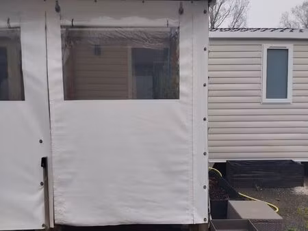 vends mobil-home 2 chambres + terrasse couverte