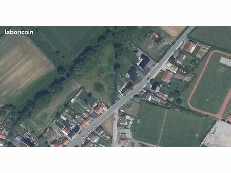 terrain 1474 m² herzeele