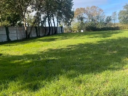 terrain à bâtir 495m2