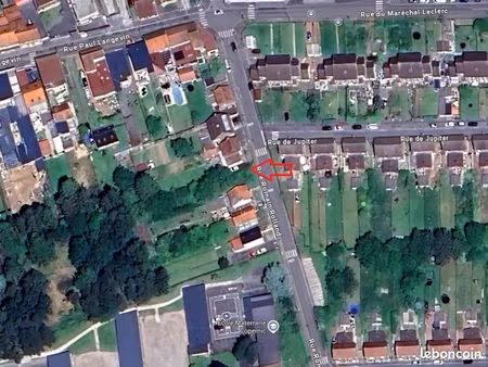 vente terrain constructible 589m² – divion