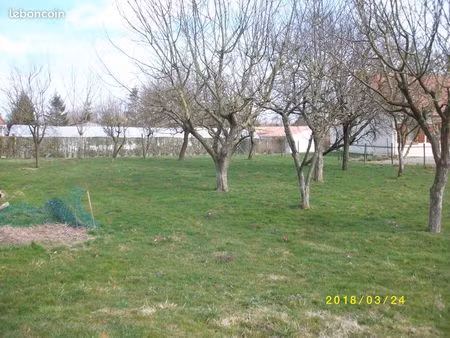 vente terrain constructible