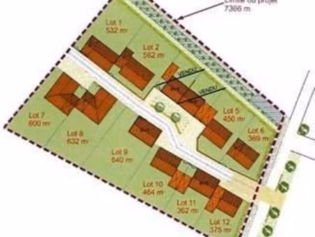 terrain 640 m² montreuil
