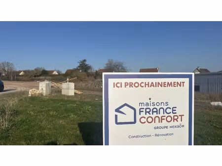 vente terrain 377 m² à anguerny (14610)  79 000 €