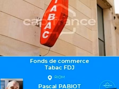 fonds de commerce tabac 30 m²