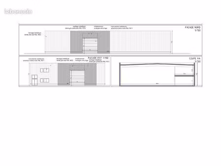 local industriel 200 m²