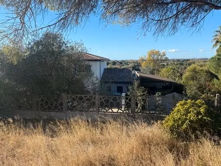 terrain avec vue imprenable sur bassin de thau