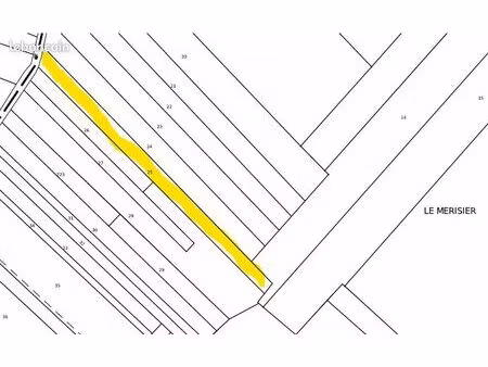 parcelle de forêt à st prest