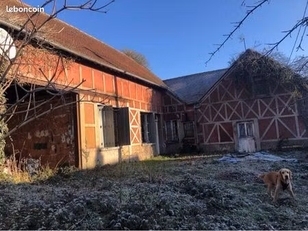 maison ancienne à rénover – grand terrain – meslay-le-vidame