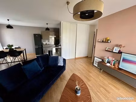 location 3p meublé ile de nantes (cave  parking  vue loire)