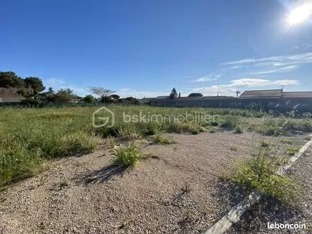 terrain 618 m² lignan sur orb