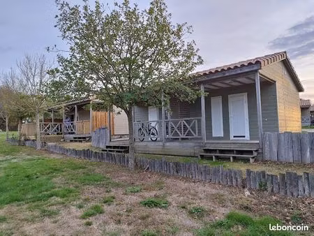 chalet t1 bis meublé dans parc sécurisé et paisible