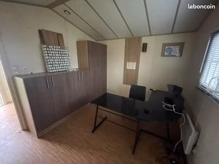 mobil-home meublé pour bureau/locaux