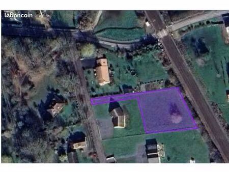 terrain moncé en belin