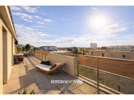 exclusivite - mazargues - penthouse t3 - 73 m2 - terrasse -