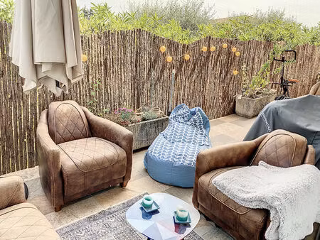 grasse les micocouliers : appartement 4 pièces - rez de jardin