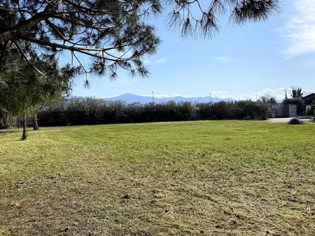 vente terrain 826 m² à elne (66200)  285 000 €