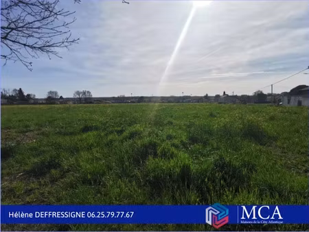vente terrain 1122 m² à verdelais (33490)  94 000 €