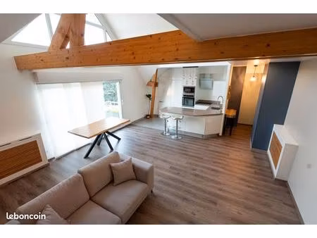 appartement duplex meublé avec terrasse – gare ermont-eaubonne