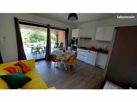 maison meublée à saint-paul-le-jeune – location temporaire de février à juin