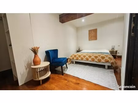 très bel appartement t2 entièrement meublé avec cave