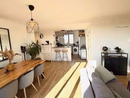 appartement t3 d’exception – dernier étage – vue panoramique lyon & alpes