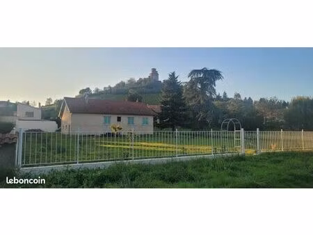 maison avec garage  parc arboré