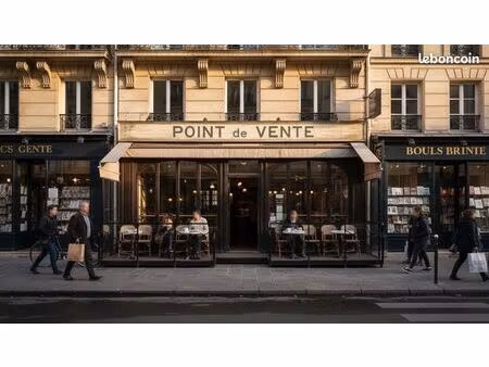 restauration rapide 35 m²