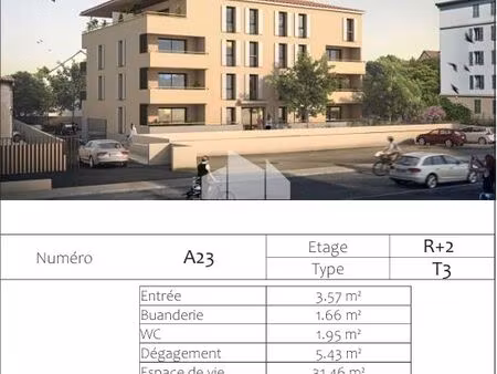 duplex 3 pièces 73 m²