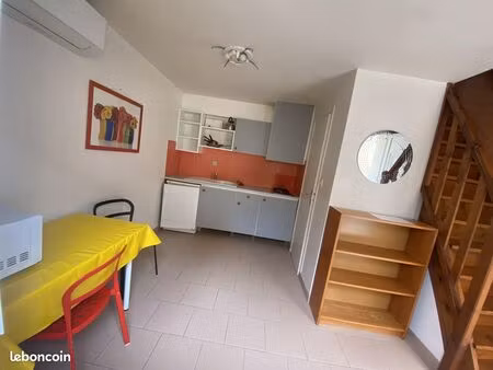 t1 ou t2 meublé tout équipé dans propriété sécurisée  wifi fibre  clim  pour 1 personne (0