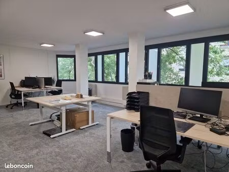 bureaux équipés à louer - lyon 6°