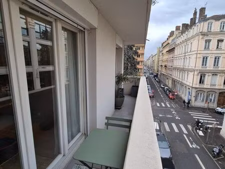 appartement 80 m² + balcon – lyon 6ᵉ – rue tronchet