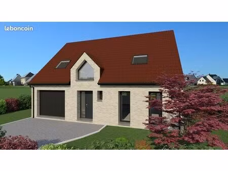 maison neuve + terrain sur socx