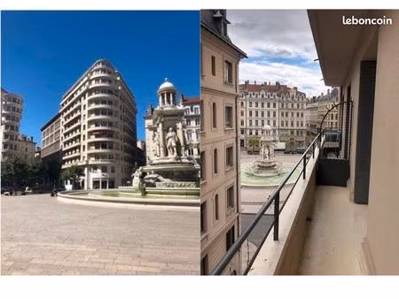 t2 meublé de 42 m2 à lyon - place des jacobins