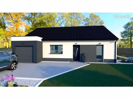 maison neuve en plain-pied + terrain à auchy-les-mines