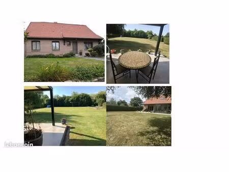 pavillon individuel semi plain pied