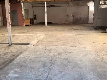 local de 410 m2 à usage exclusif de depot centre ville jean jaures saint etienne