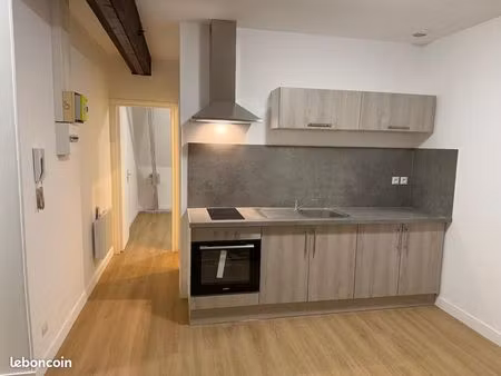 location appartement t2 rénové - annay sous lens