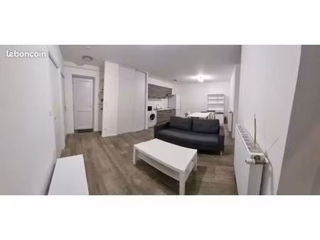 appartement t2 meublé 37 m² – roanne boulevard de belgique – proche gare / hôpital/iut
