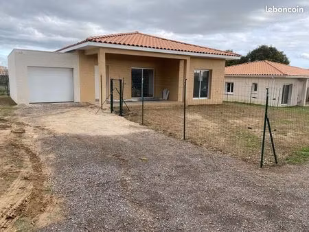 villa neuve plain-pied 95m² – garage + jardin – servian