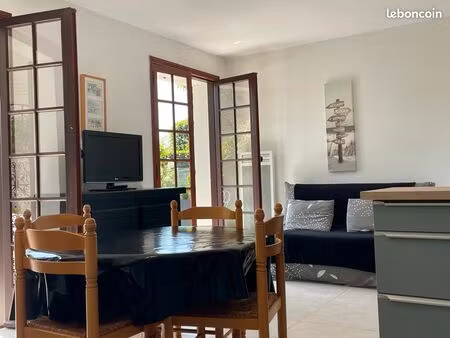 à louer – t2 meublé avec vue plage et mer – saint-georges-de-didonne