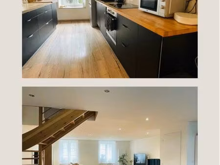 maison de ville + studio indépendant