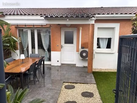 maison 62 m² avec jardin  piscine et parking – résidence sécurisée